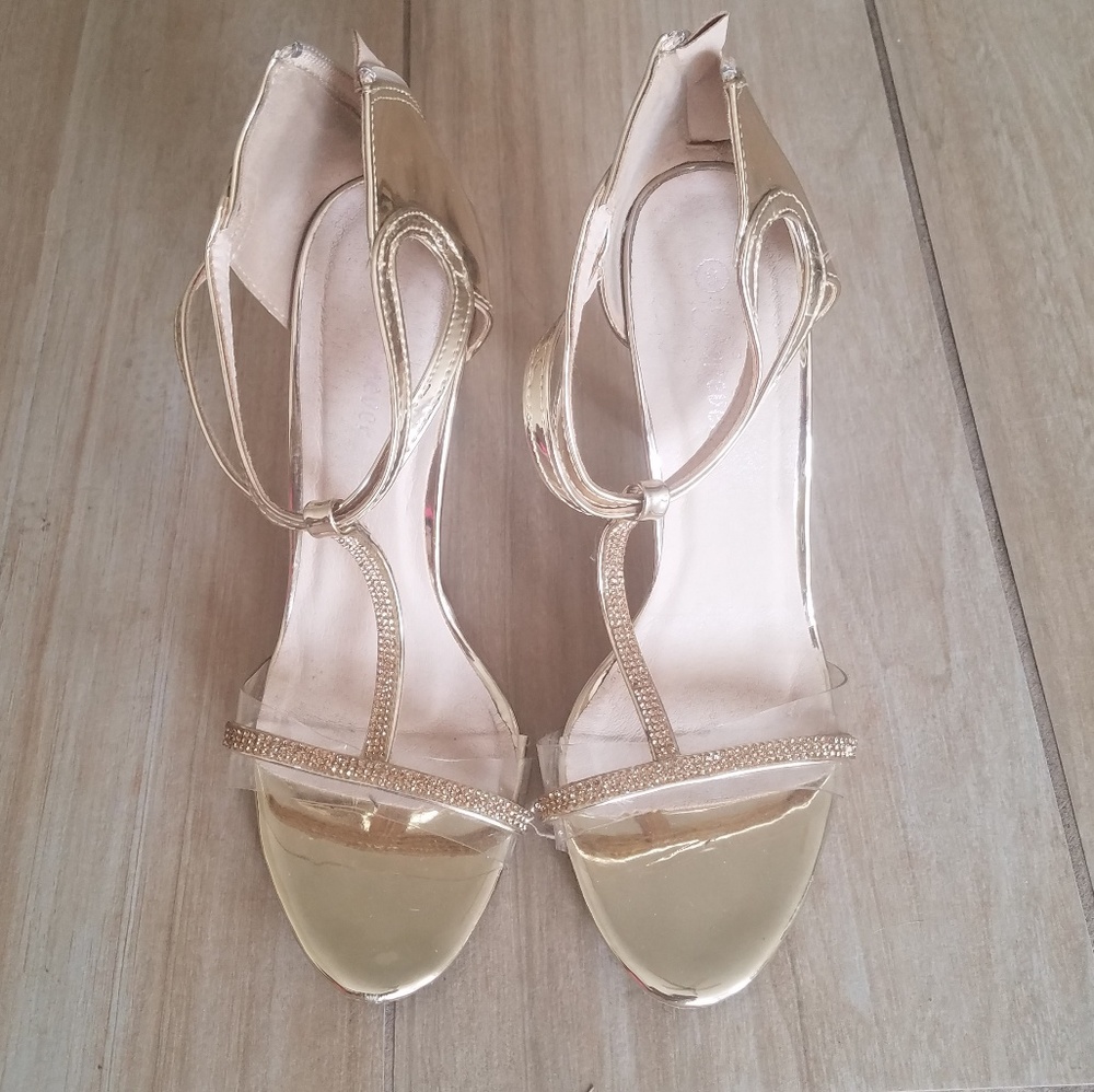 Gold Heels